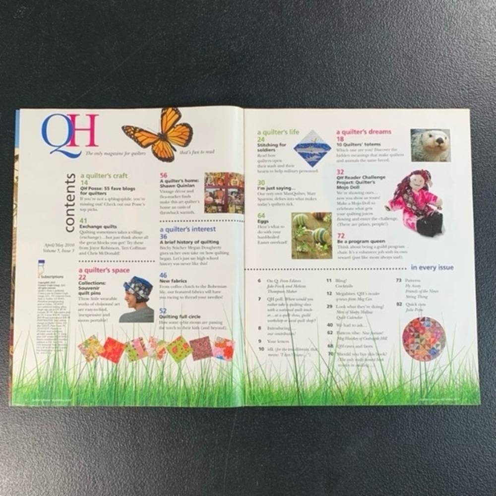5 “April-May-Spring-Summer” Quilting Magazines. - Picture 9 of 16